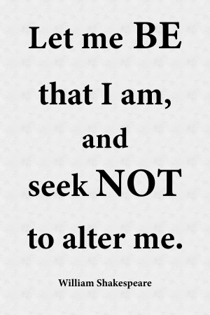 Let Me Be